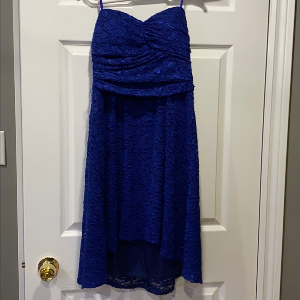 dressy royal blue dress